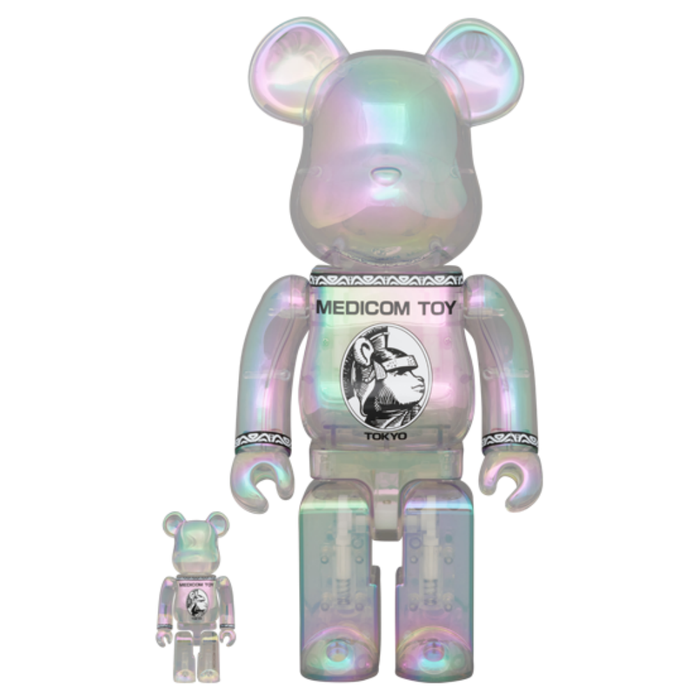 CENTURION CLEAR CHROME Ver. 100％ & 400％ BE@RBRICK