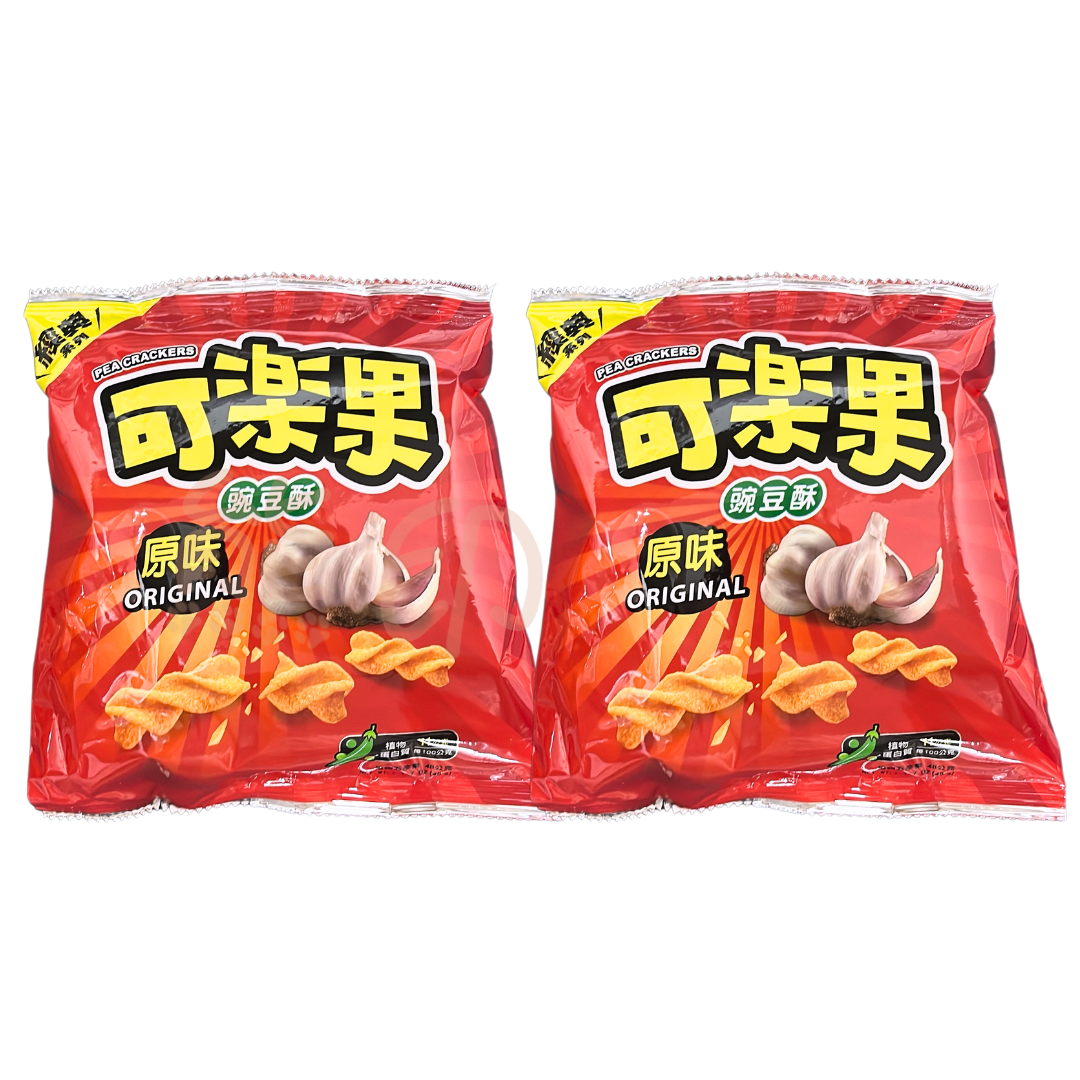 台灣聯華可樂果碗豆酥 原味48G X2