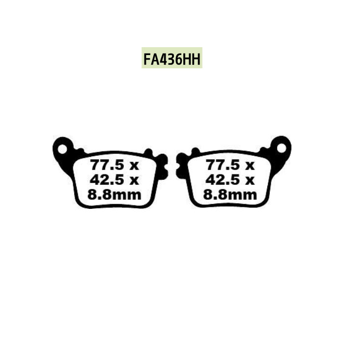 EBC FA436HH Sintered Brake Pads