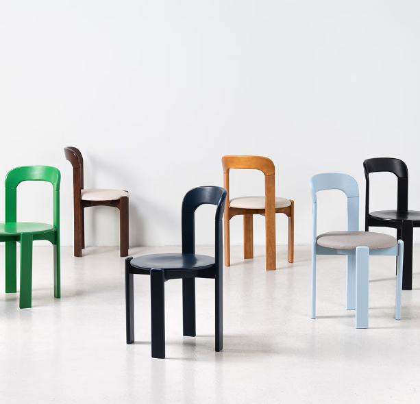 P018 - 越南製橡膠實木餐凳(一套兩張)