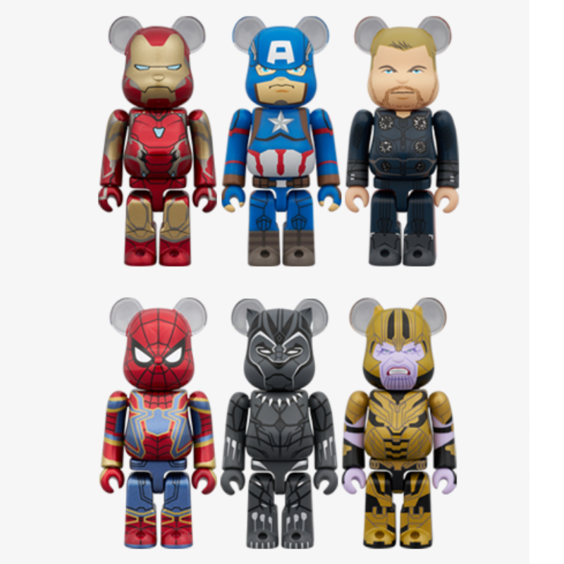 CHASE MARVEL INFINITY SAGA 100％ BE@RBRICK