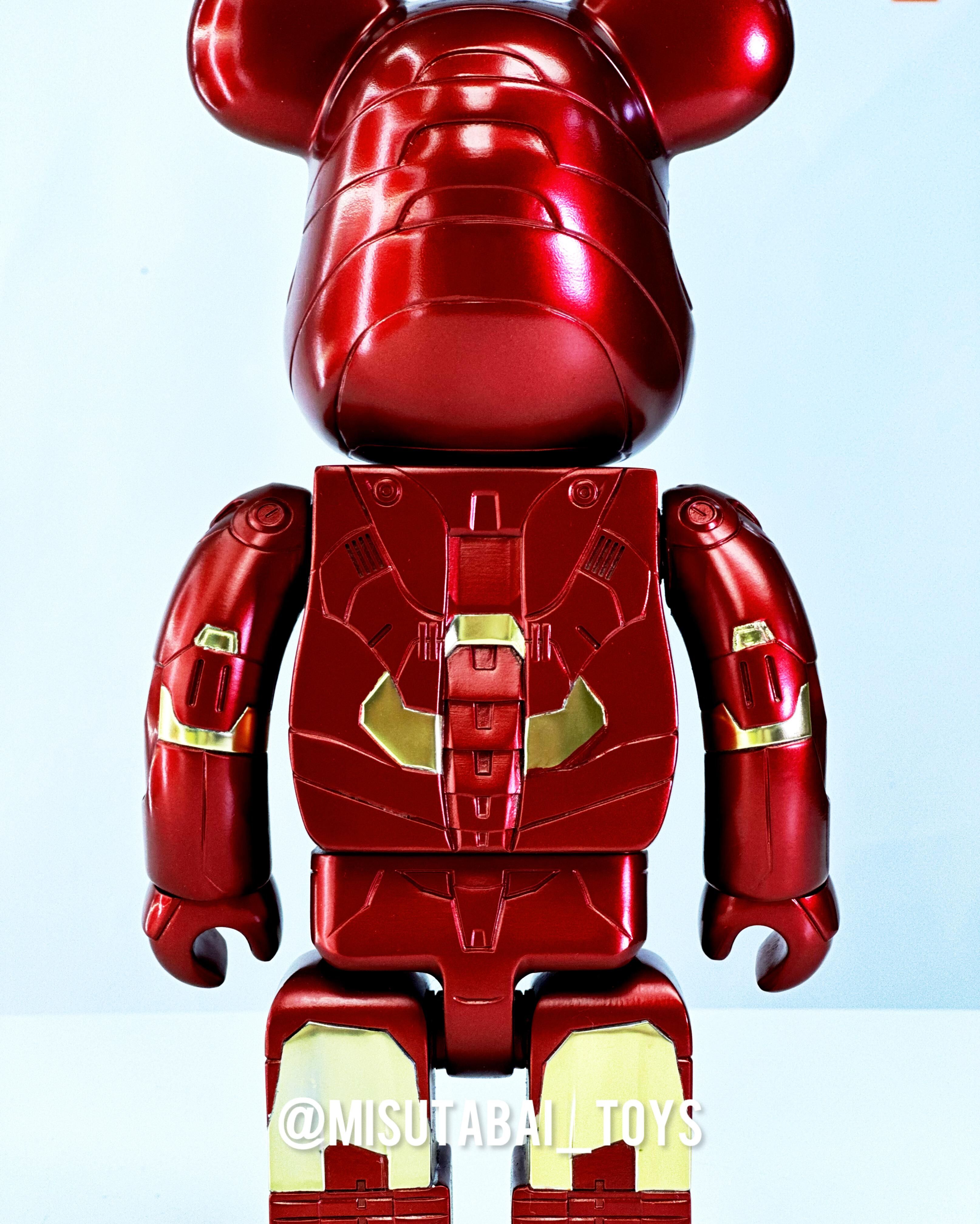 400% BE@RBRICK ROYAL SELANGOR IRON MAN MARK III