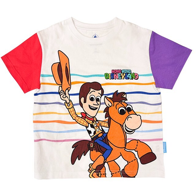 胡迪 Woody 巴斯光年 Buzz Lightyear 小童 兒童 圖案 短T 上衣 玩具總動員 Toy Story -香港迪士尼樂園