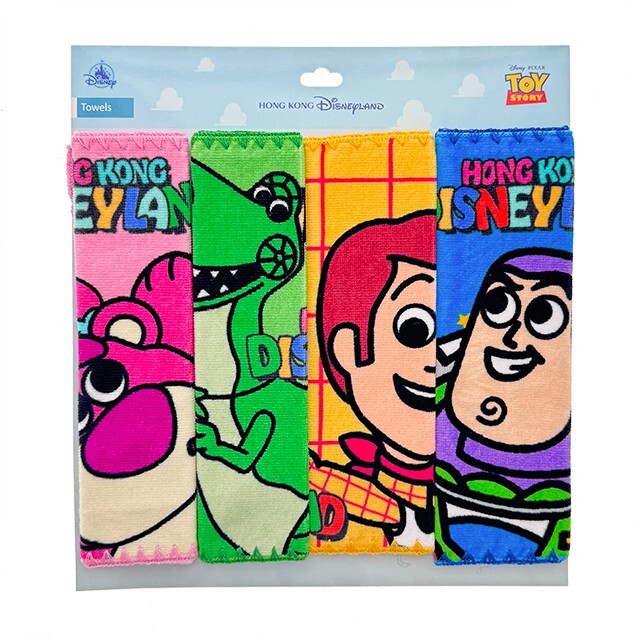 玩具總動員 Toy Story 圖案 毛巾 套組 -香港迪士尼樂園