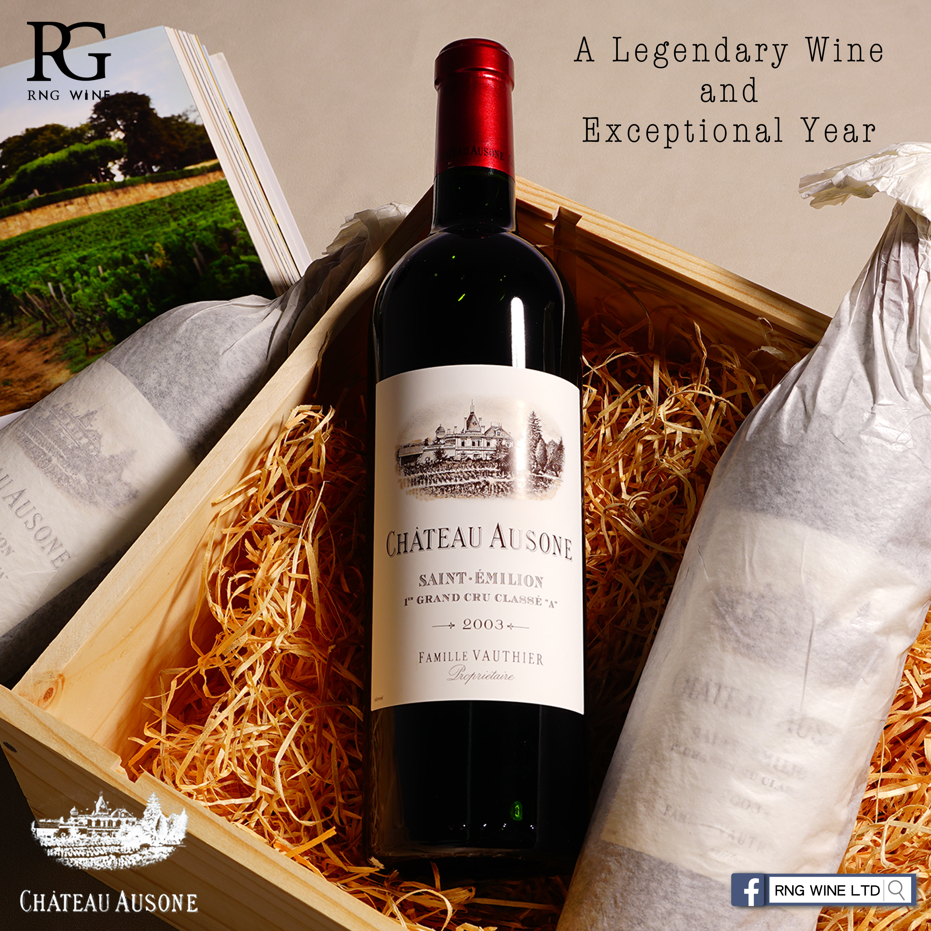 Chateau Ausone 2003 (RP100)