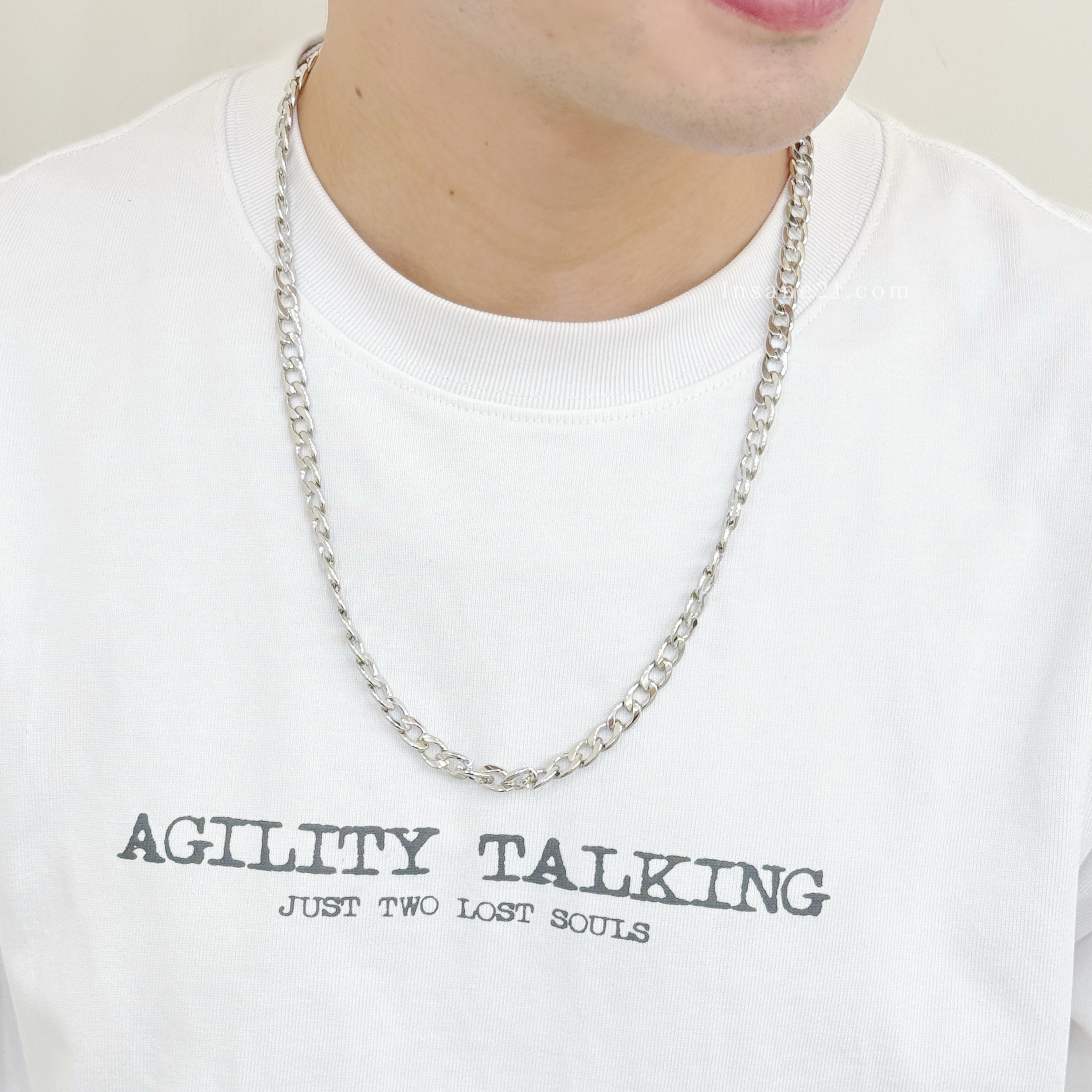 項鍊 古巴項鍊 麻花 百搭款 基本款 基礎款 簡易款 中性 粗/細