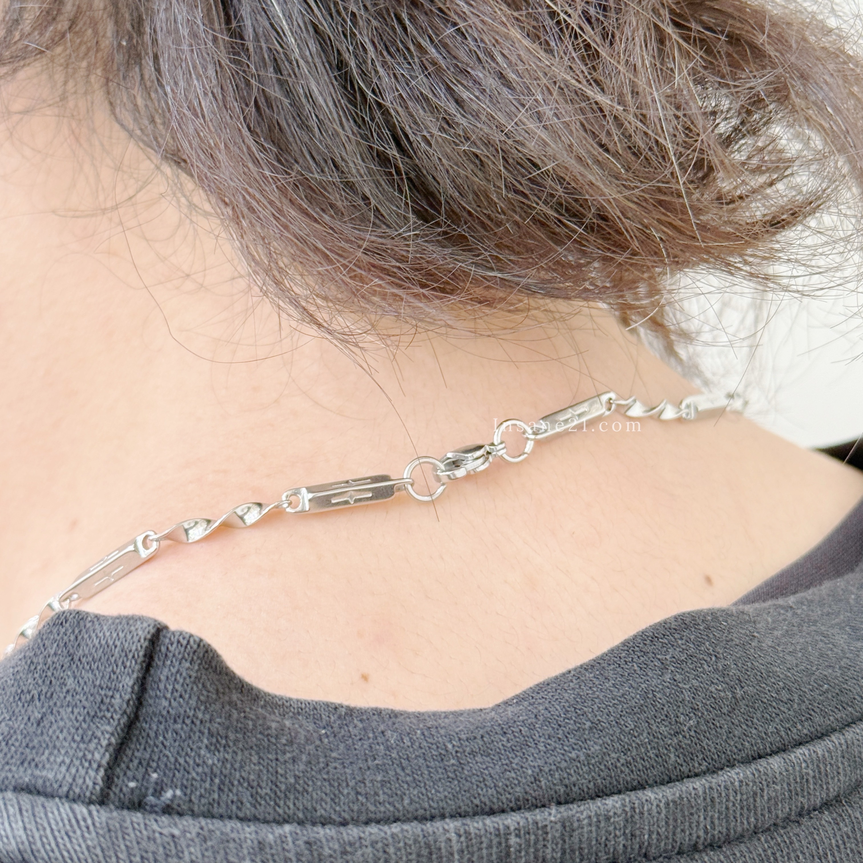 項鍊 竹節 簡約風 精簡風 拼接 設計款