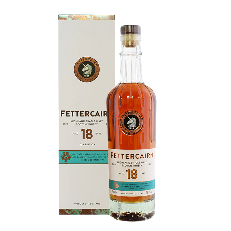 Fettercairn 18 Years Old Single Malt Scotch Whisky (2023 Edition) 費特肯18年單一純麥威士忌(2023版)