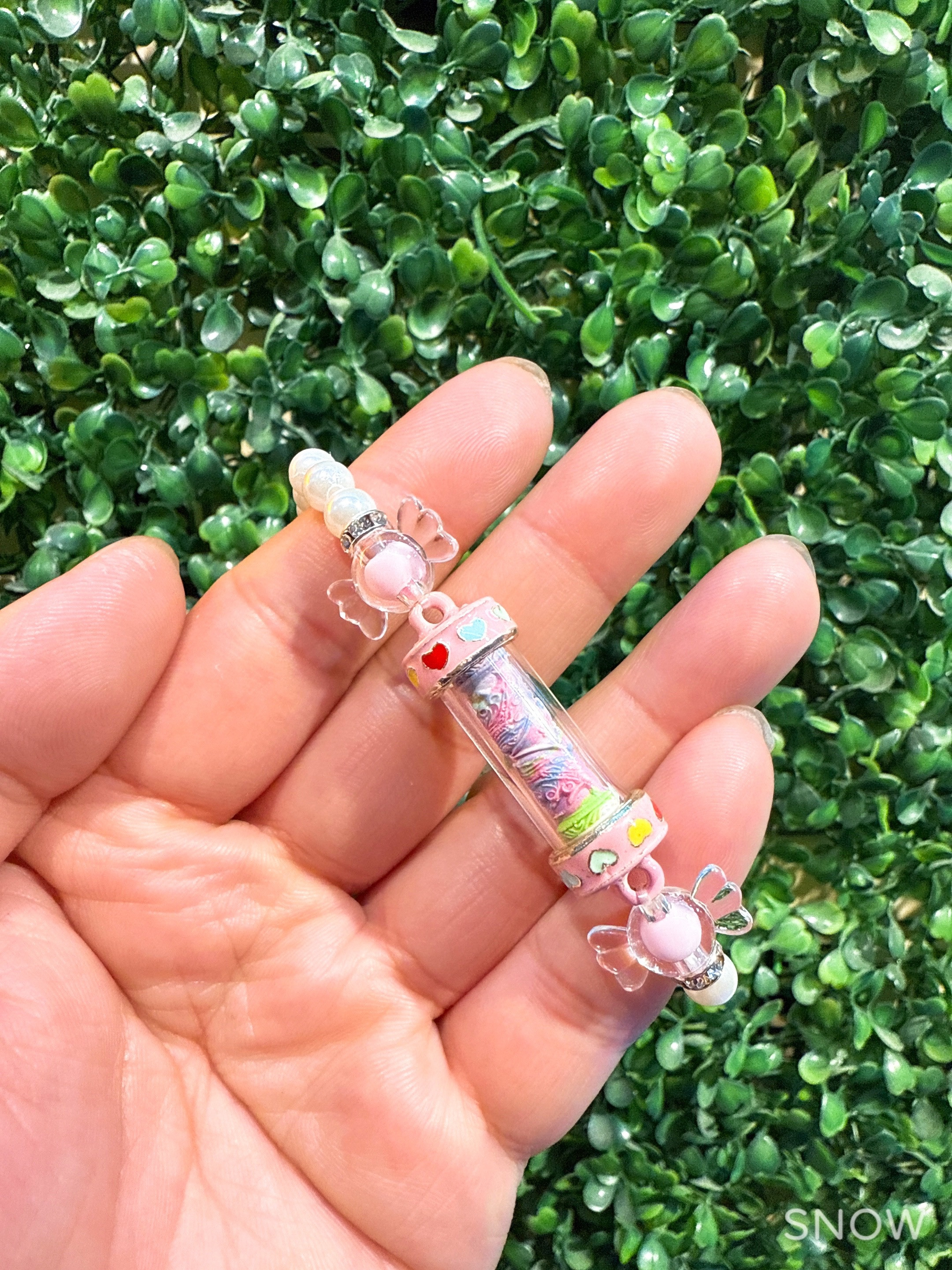 古巴傑士納 開光供請 愛神蝴蝶珍珠手鏈