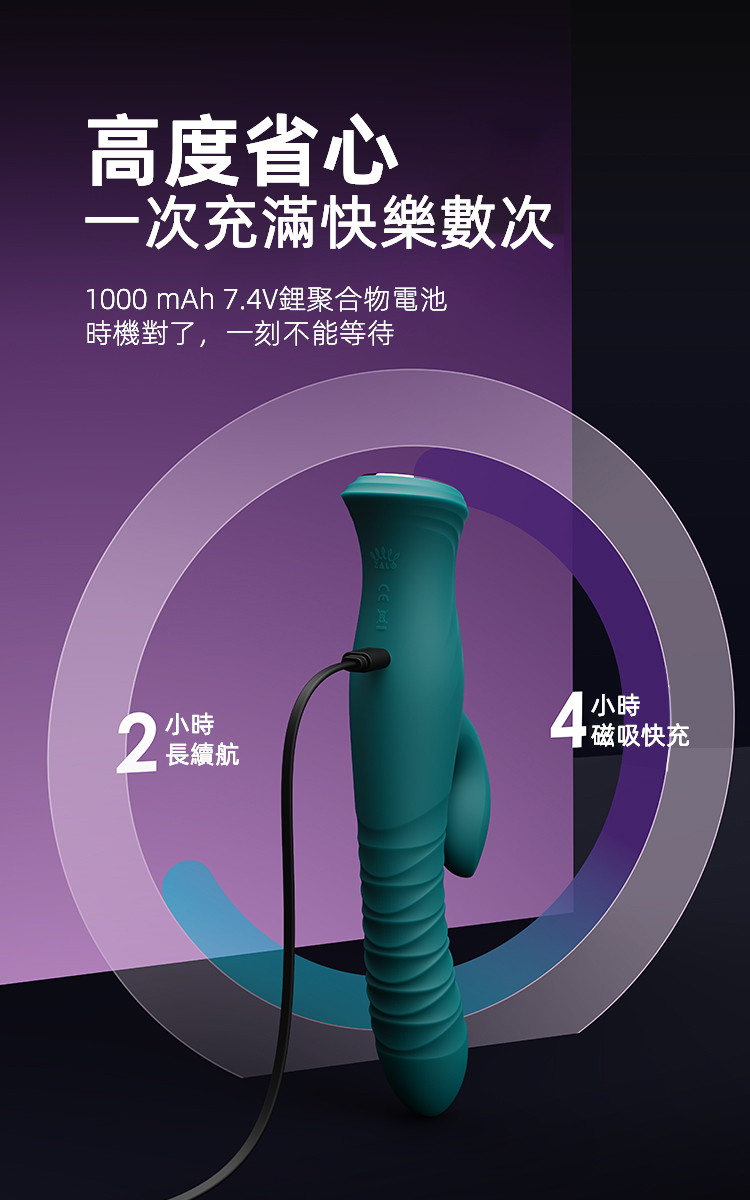 ZALO,ZALO MOSE 2,ZALO 按摩棒,兔耳按摩棒,震動按摩棒,伸縮按摩棒,G點按摩棒,高潮按摩棒,情趣用品,情趣玩具,成人玩具