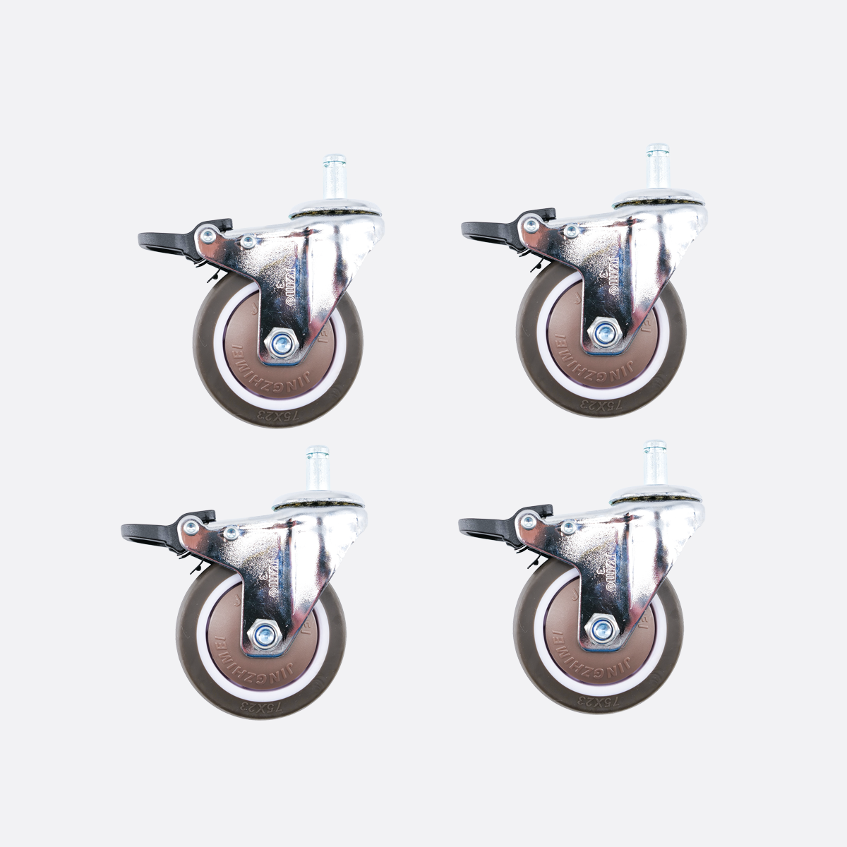 《MILK》工業風牛奶箱_工業輪（銀色款）