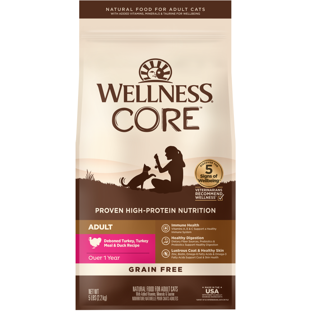 CORE™ 無穀系列配方成貓糧-火雞+鴨肉 (11lb)