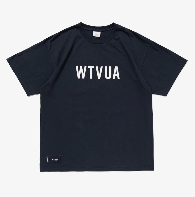 WTAPS TSSC / SS / COTTON TEE - Navy | 251ATDT-STM04S