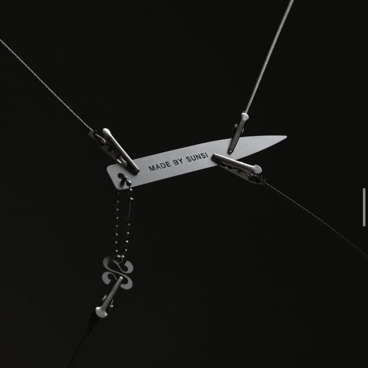 MADE BY SUNSI - STAINLESS STEEL PLANT TAG