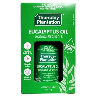 星期四茶樹 - 澳洲 Thursday Plantation 星期四尤加利桉樹精油50ml（平行進口）