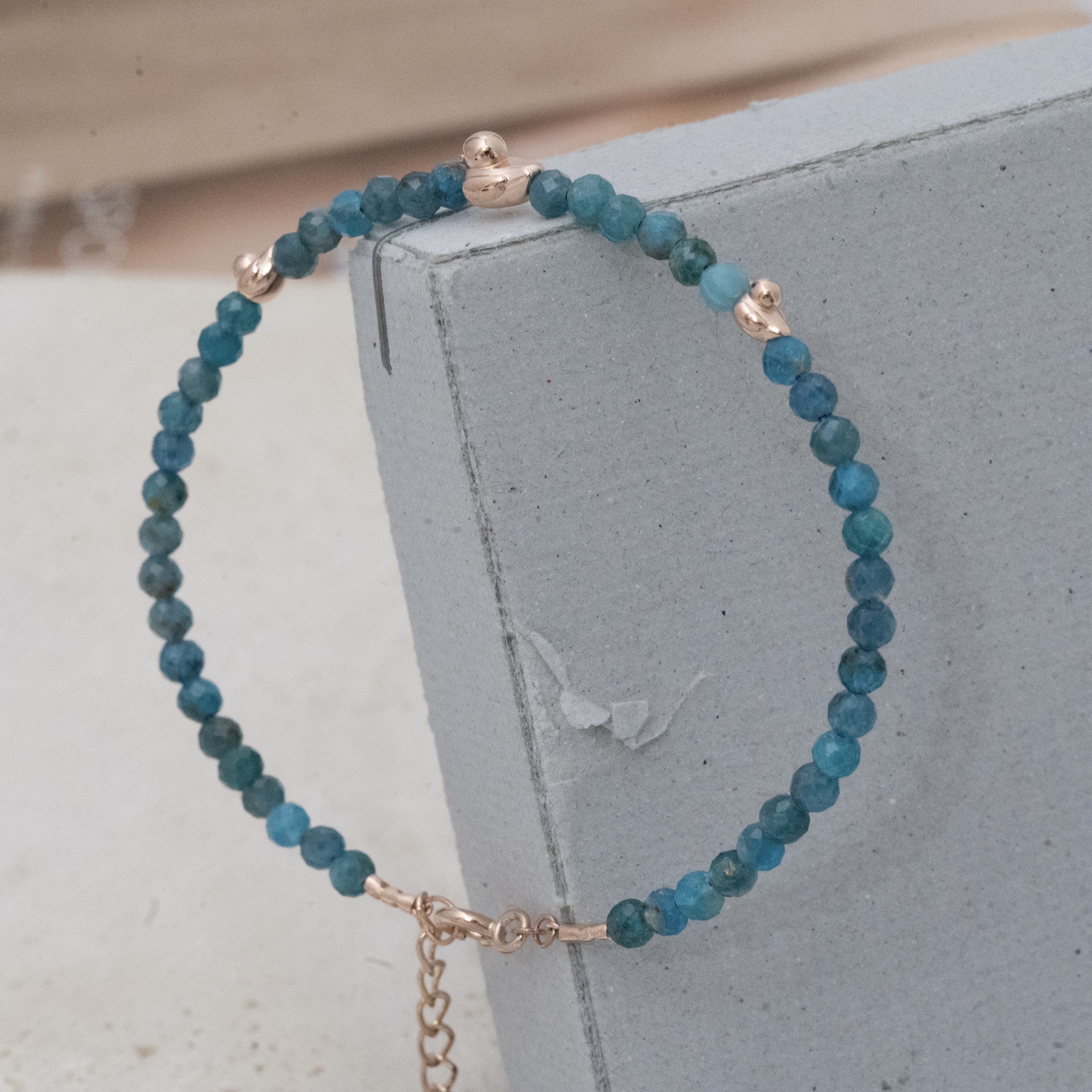 14kg183 鴨仔天然石手鏈