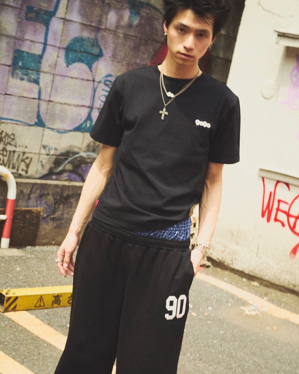 2025AW 9090 90 Cross Necklace 黃銅 十字架 項鍊 現貨 NN2044