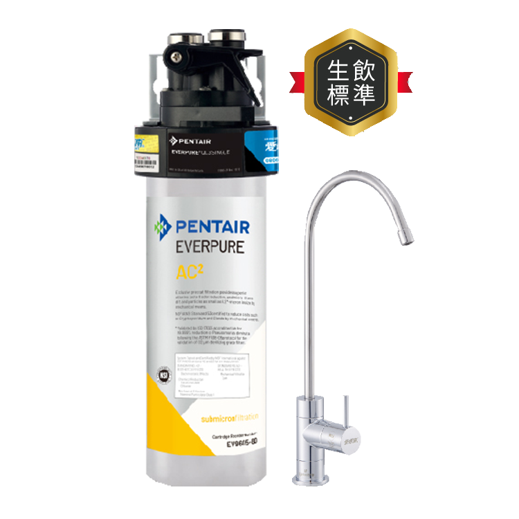 (可議價)EVERPURE 愛惠浦 高效能C系列 淨水設備 含安裝 (PurVive-AC2)