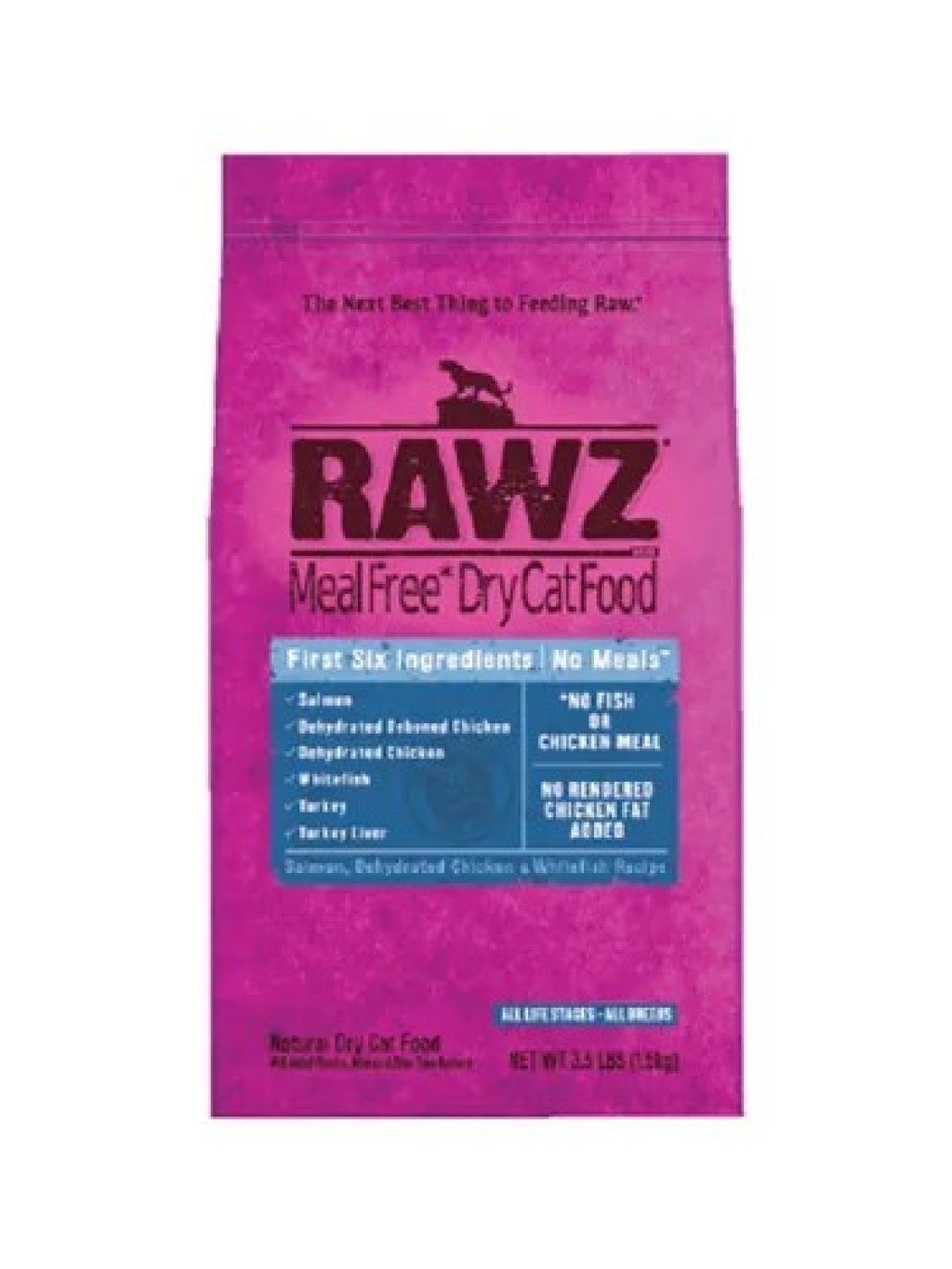 無穀物全貓糧-三文魚&脫水雞肉&白肉魚 (3.5lb)