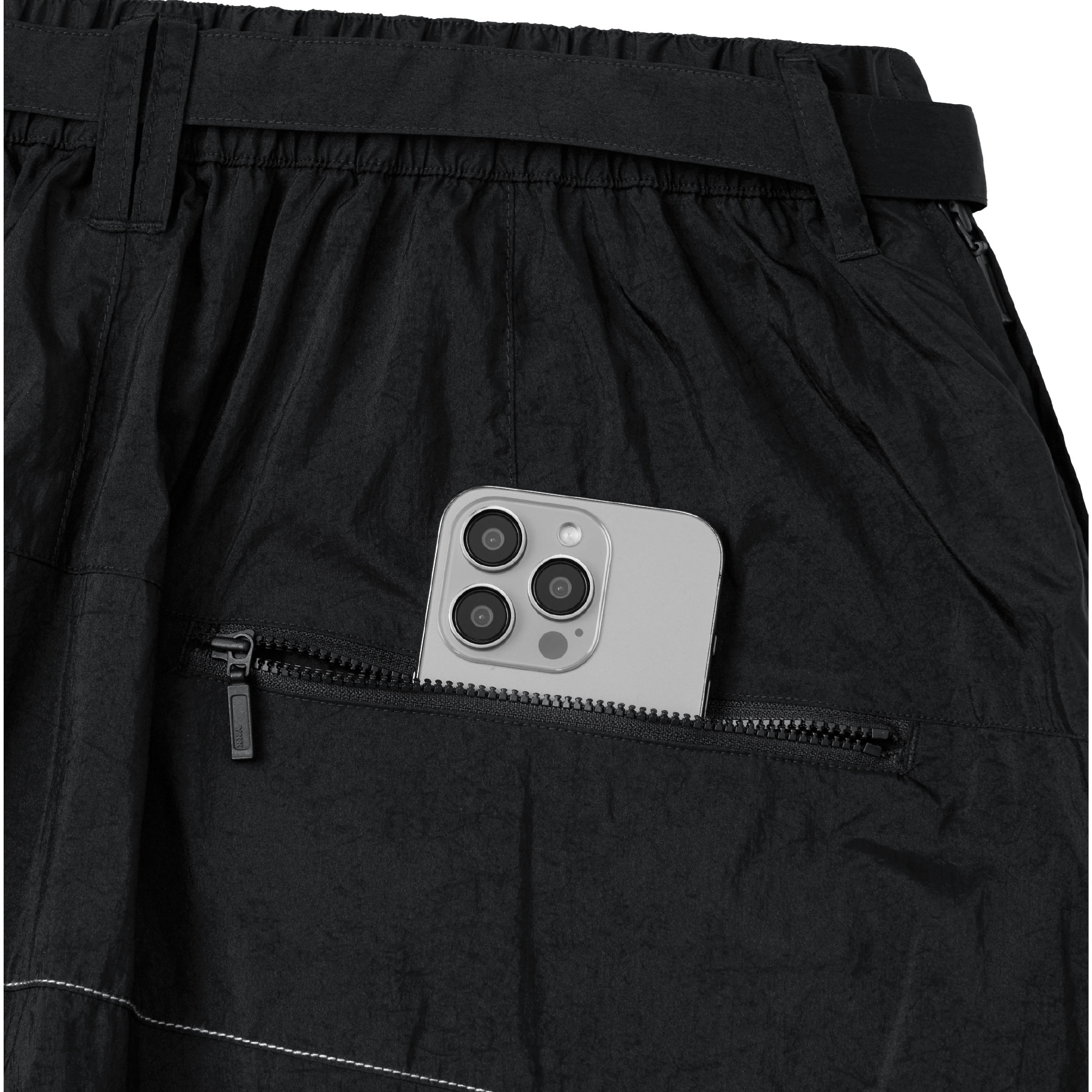 GTB-01P” SP Baggy 7/10 Slacks - Black