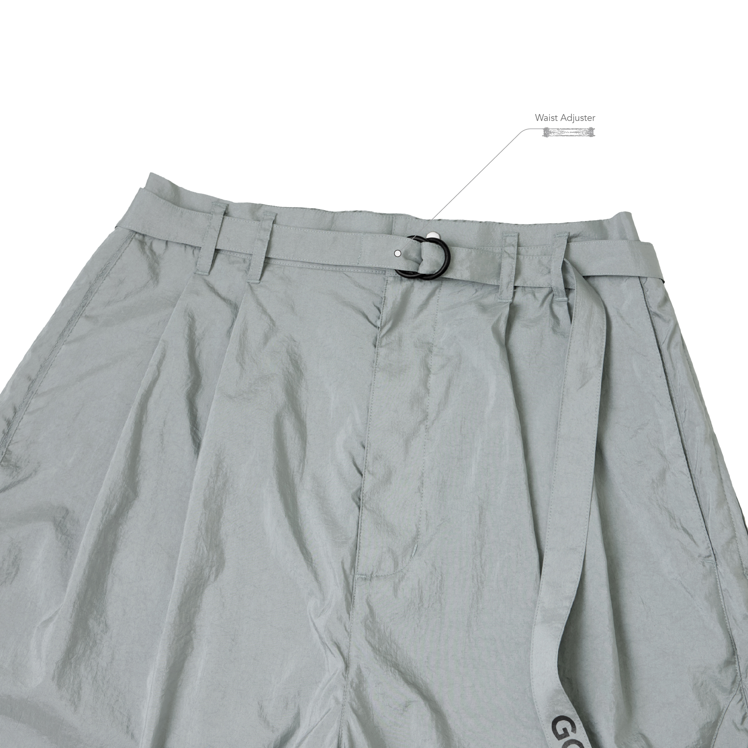 GTB-01P” SP Baggy 7/10 Slacks - Gray