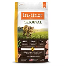 Instinct 本能 Original 經典全貓用乾糧-雞肉味 (11lb)