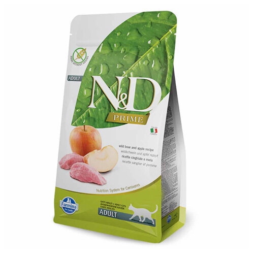 N&D天然頂級無穀系列貓糧-野豬蘋果 (5kg)