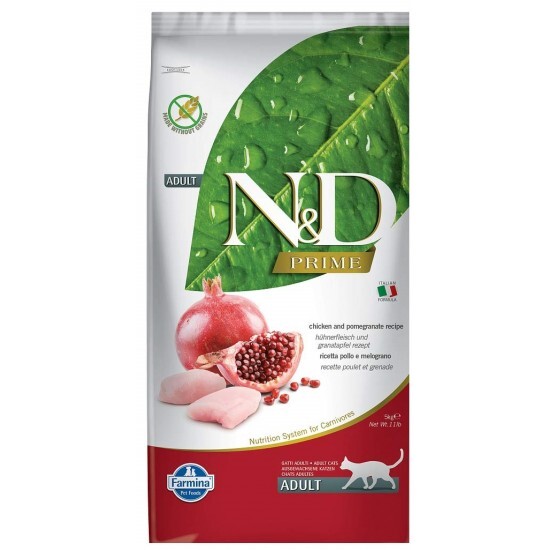 N&D天然頂級無穀系列貓糧-雞肉石榴 (5kg)