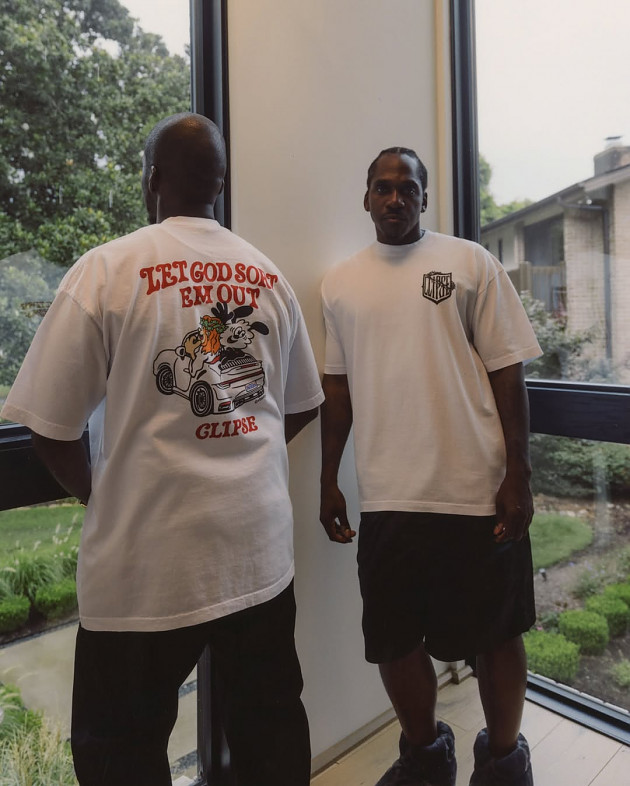 2025SS CLIPSE VERDY X CLIPSE LET GOD SORT EM OUT TEE BOX SET 2 Pusha T No Malice 嘻哈 專輯 組合包 黑色 短T 現貨