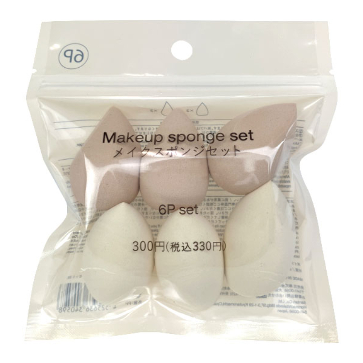 TP 美妝蛋組/6入