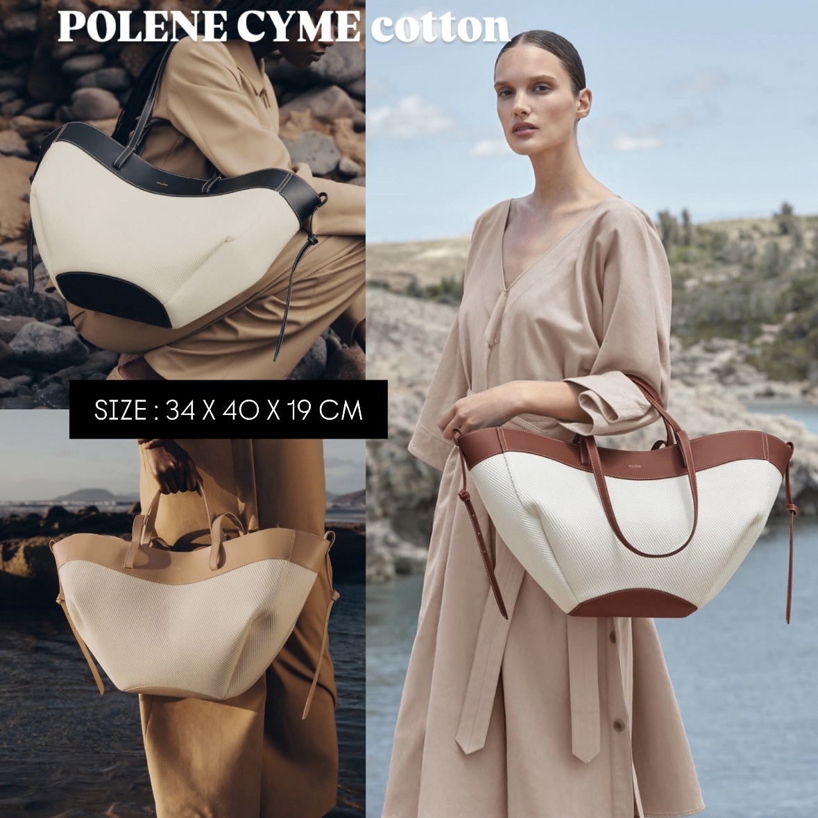 POLENE Cyme Tisse in cotton