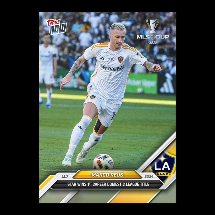 MLS球員卡 Marco Reus - 2024 MLS Topps NOW® Card 178 - PR: 424