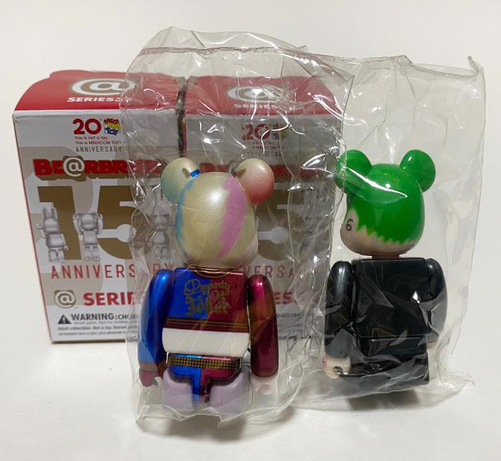 BEARBRICK 100% SERIES 32 VILLAIN Secret Harley Quinn & Suicide Squad Joker