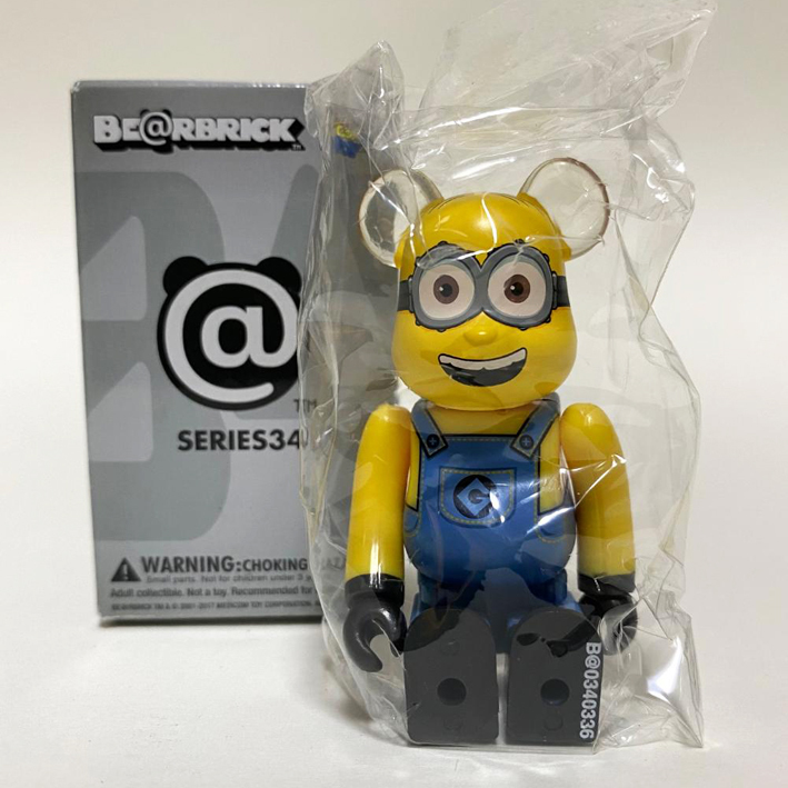 BEARBRICK 100% SERIES 34 SF Minions Dave