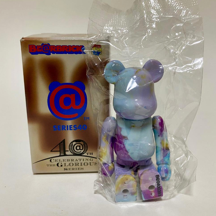 BEARBRICK 100% SERIES 40 PATTERN Marble