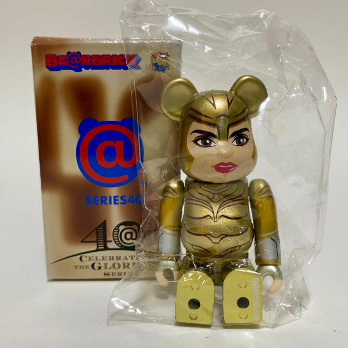 BEARBRICK 100% SERIES 40 HERO DC Wonder Woman 84WW84