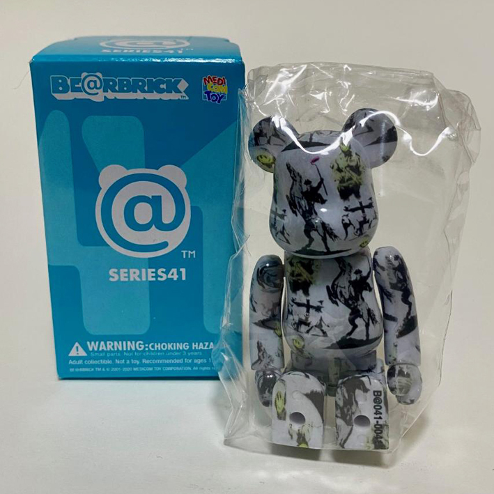 BEARBRICK 100% SERIES 41 1/96 Secret Brandalism