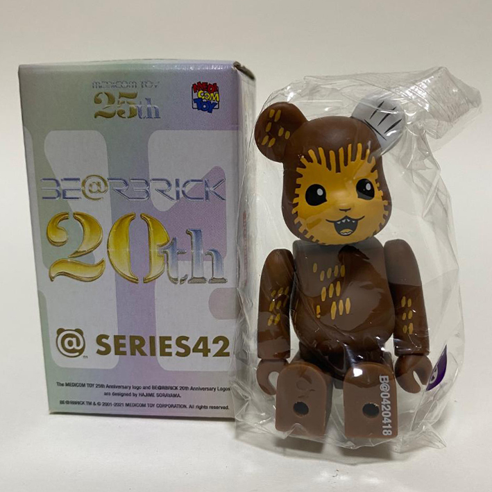 BEARBRICK 100% SERIES 42 ANIMAL