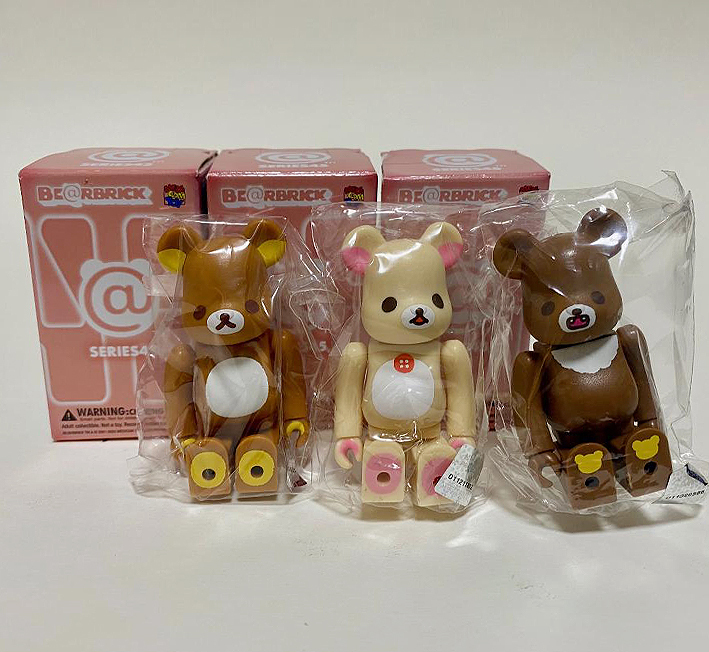 BEARBRICK 100% SERIES 45 CUTE Secret Rilakkuma 鬆弛熊 Set