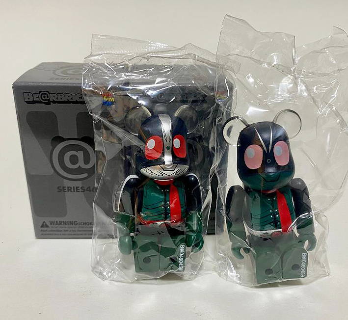 BEARBRICK 100% SERIES 46 HERO Secret Masked Kamen Rider Set