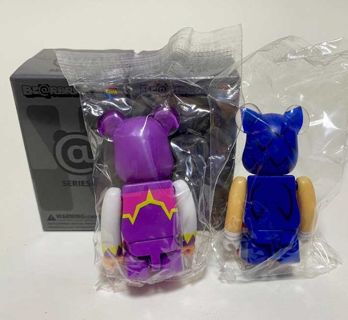 BEARBRICK 100% SERIES 46 CUTE Secret Sonic The Hedgehog Set
