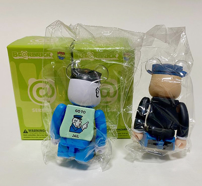 BEARBRICK 100% SERIES 49 ARTIST Secret Jail & Monopoly
