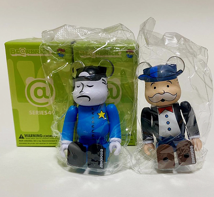 BEARBRICK 100% SERIES 49 ARTIST Secret Jail & Monopoly
