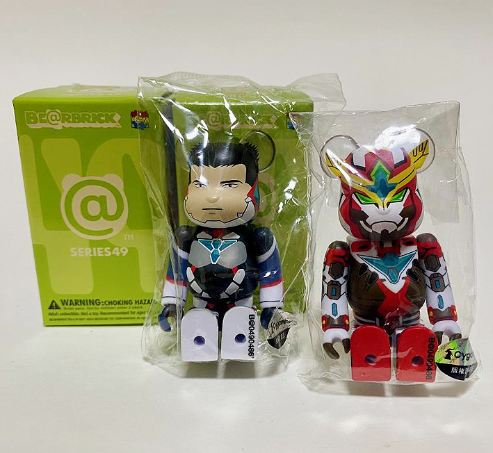 BEARBRICK 100% SERIES 49 SF 勇氣爆發 Set