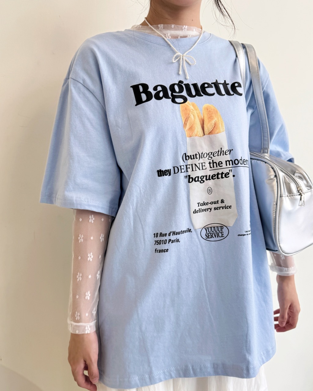 🥖可愛法國麵包上衣—8042