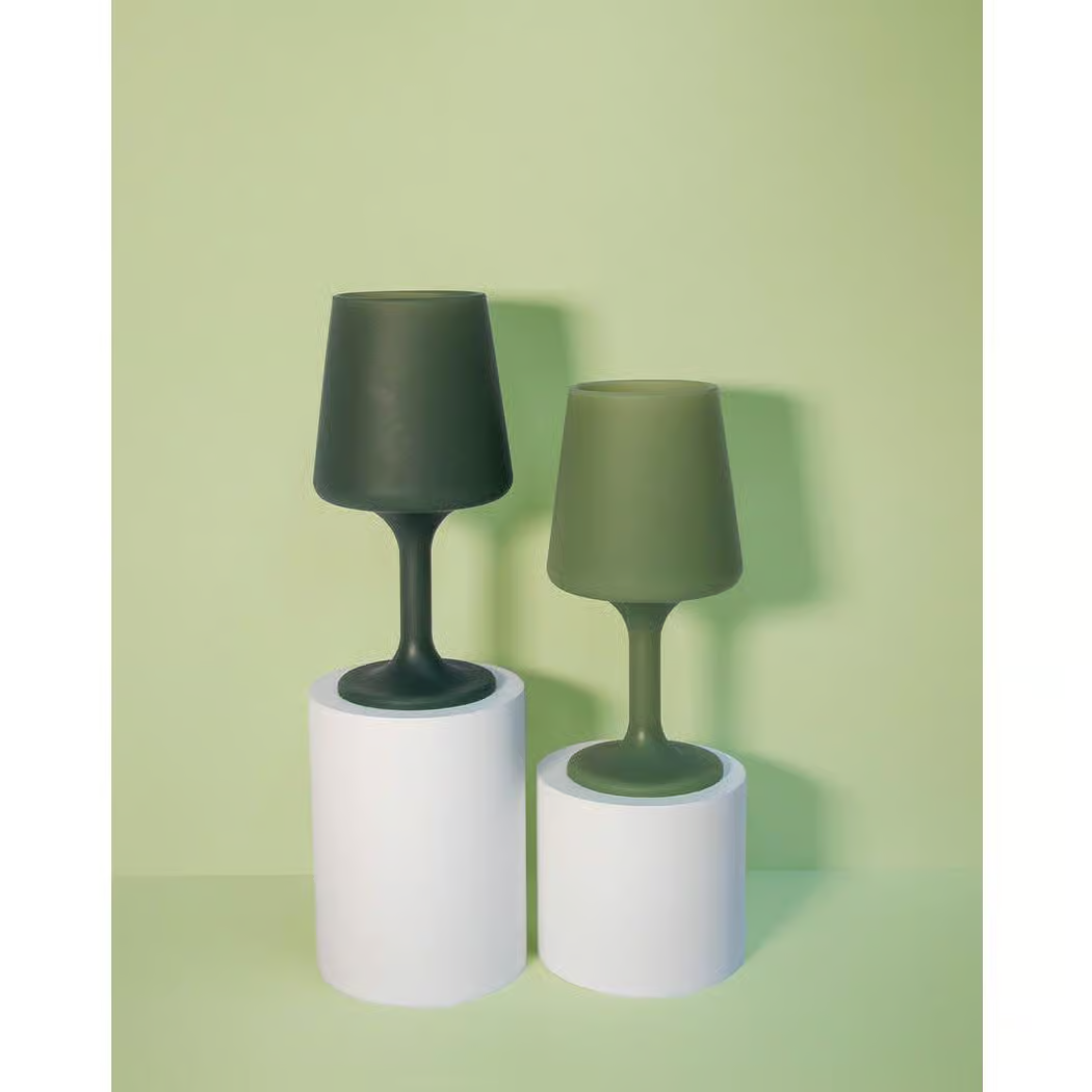sage + 橄欖 | swepp | 矽膠不易破碎酒杯