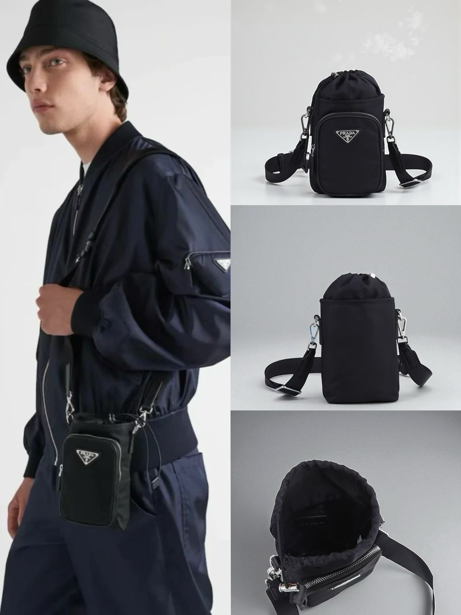 PRADA 尼龍手機包