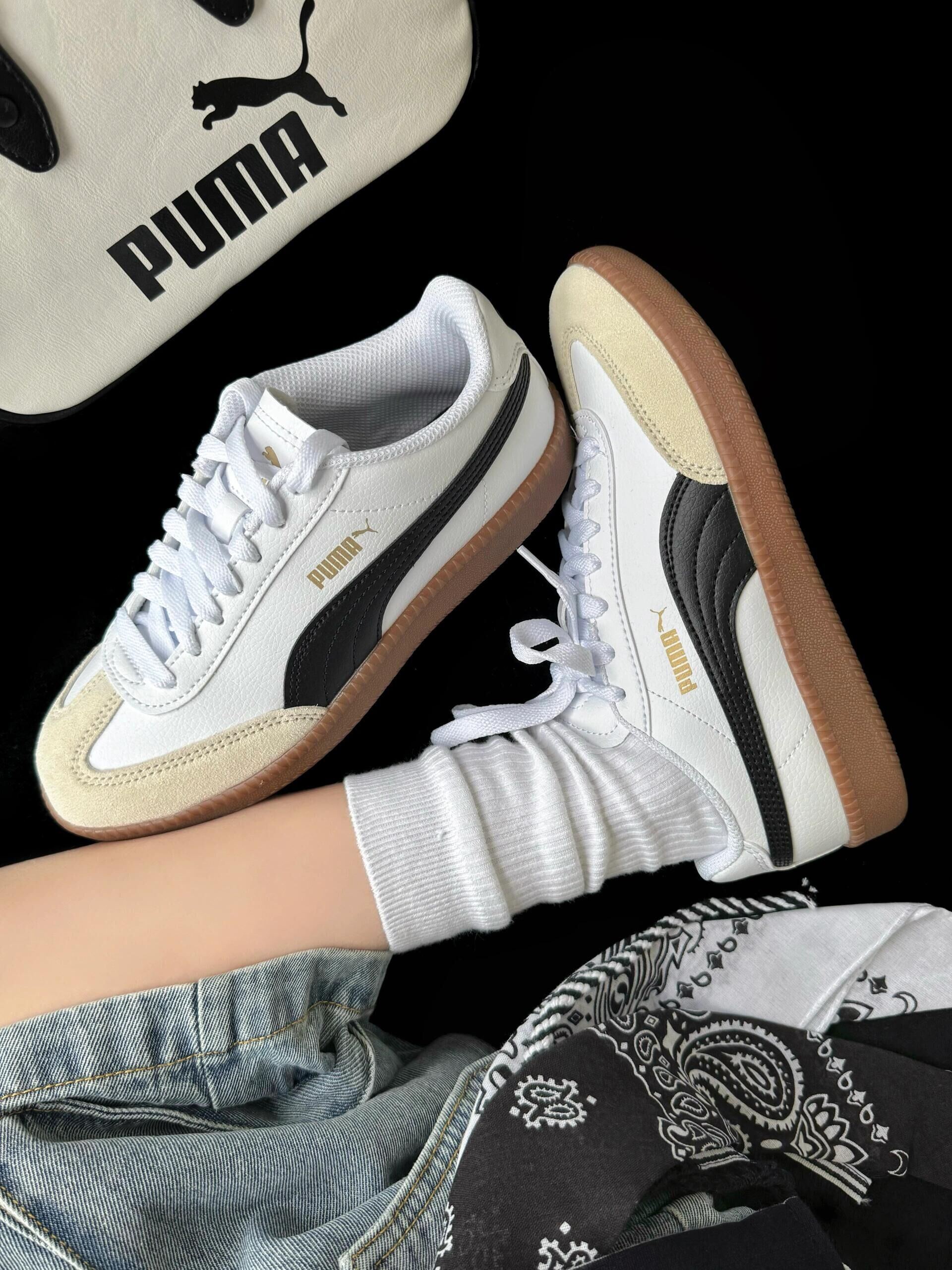 PUMA 9-T 白黑色 灰白 復古 德訓鞋 板鞋 398174-11/預購