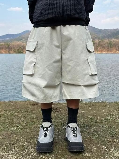 淨色工裝短褲 TAC-0275P