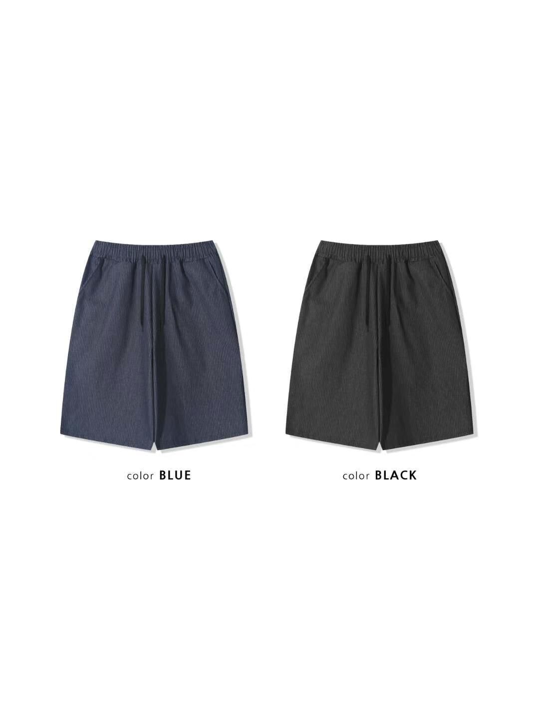 直紋圖案短褲 TAC-0277P